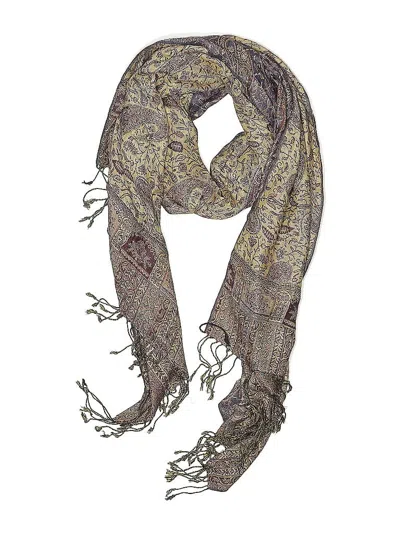 Pre-owned Unbranded Scarf In Purple