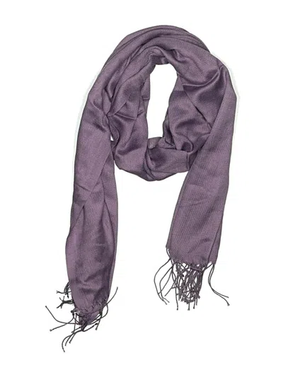 Pre-owned Unbranded Scarf In Purple