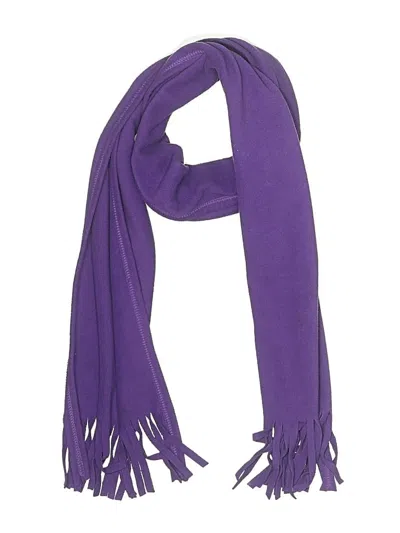 Pre-owned Unbranded Scarf In Purple