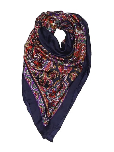 Pre-owned Unbranded Scarf In Purple