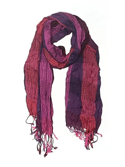 Pre-owned Unbranded Scarf In Purple
