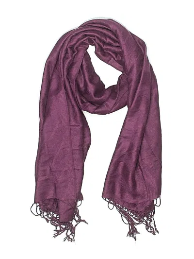 Pre-owned Unbranded Scarf In Purple