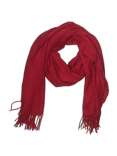 Pre-owned Unbranded Scarf In Red