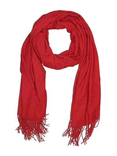 Pre-owned Unbranded Scarf In Red