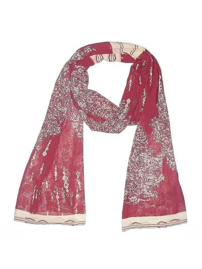Pre-owned Unbranded Scarf In Red