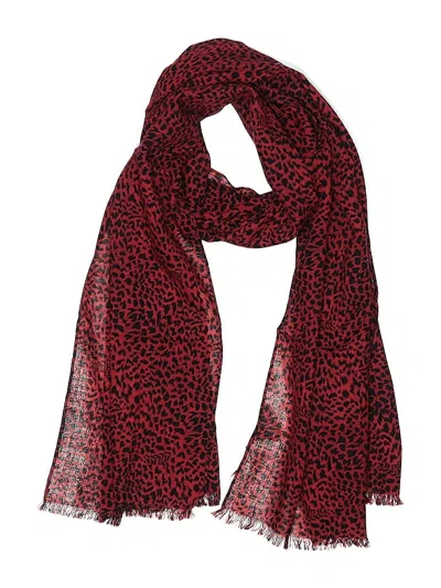 Pre-owned Unbranded Scarf In Red