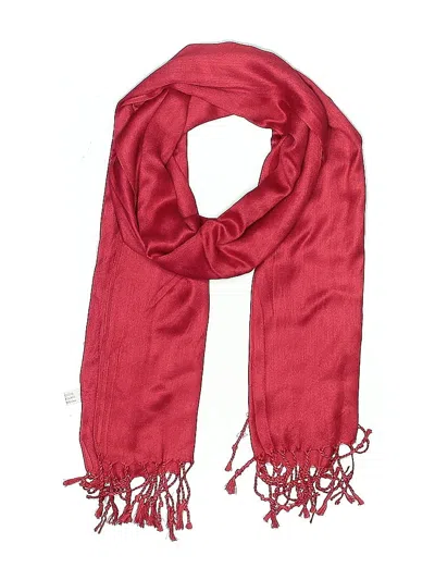 Pre-owned Unbranded Scarf In Red