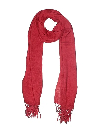 Pre-owned Unbranded Scarf In Red