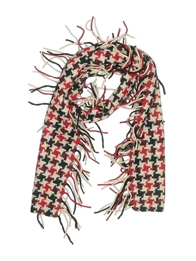 Pre-owned Unbranded Scarf In Red
