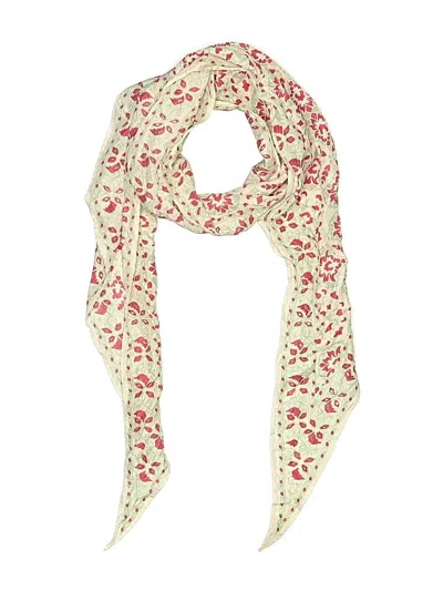 Pre-owned Unbranded Scarf In Red