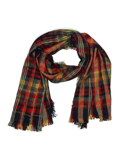 Pre-owned Unbranded Scarf In Red