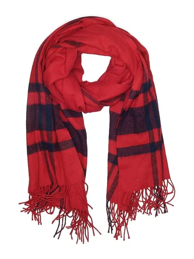 Pre-owned Unbranded Scarf In Red