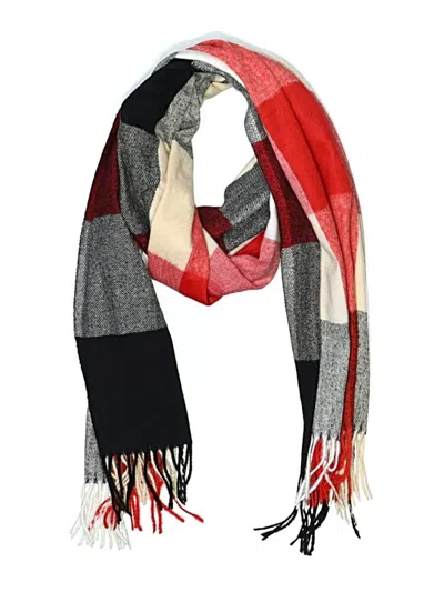 Pre-owned Unbranded Scarf In Red