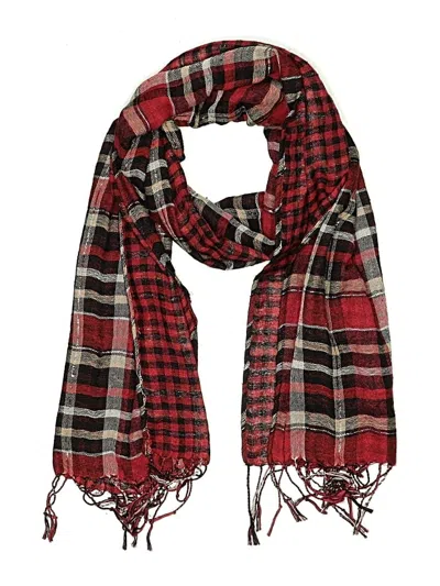 Pre-owned Unbranded Scarf In Red
