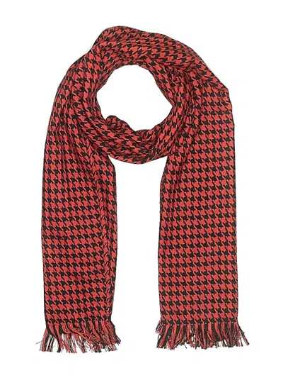 Pre-owned Unbranded Scarf In Red