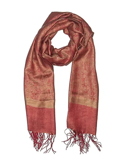 Pre-owned Unbranded Scarf In Red