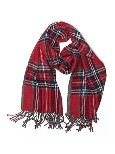 Pre-owned Unbranded Scarf In Red