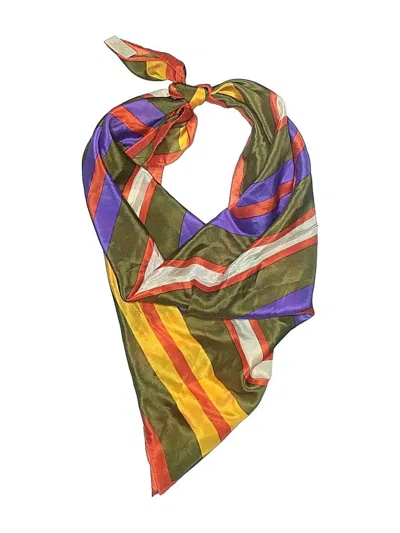 Pre-owned Unbranded Scarf In Red