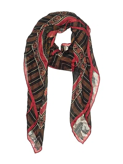 Pre-owned Unbranded Scarf In Red