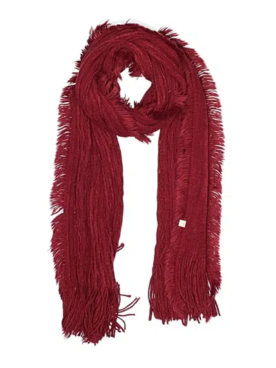 Pre-owned Unbranded Scarf In Red