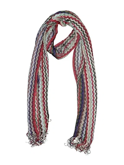 Pre-owned Unbranded Scarf In Red