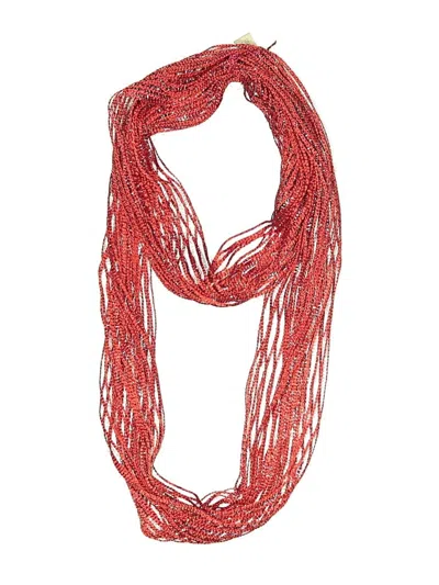 Pre-owned Unbranded Scarf In Red