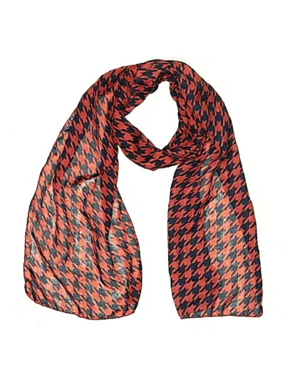Pre-owned Unbranded Scarf In Red