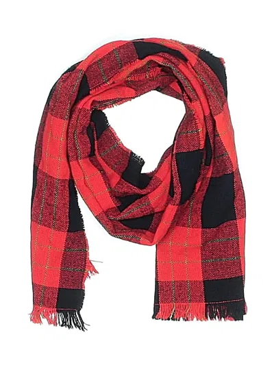 Pre-owned Unbranded Scarf In Red