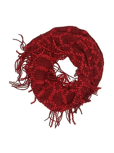 Pre-owned Unbranded Scarf In Red