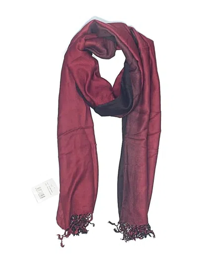 Pre-owned Unbranded Scarf In Red