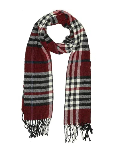 Pre-owned Unbranded Scarf In Red