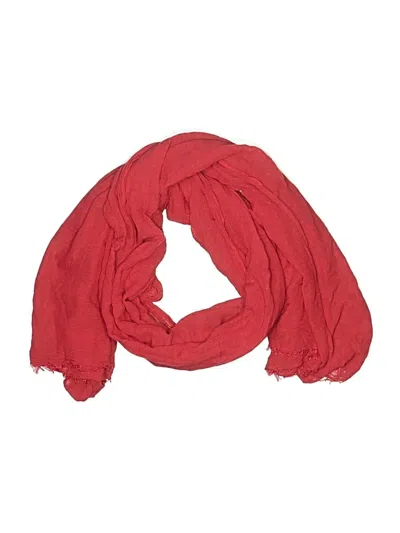 Pre-owned Unbranded Scarf In Red