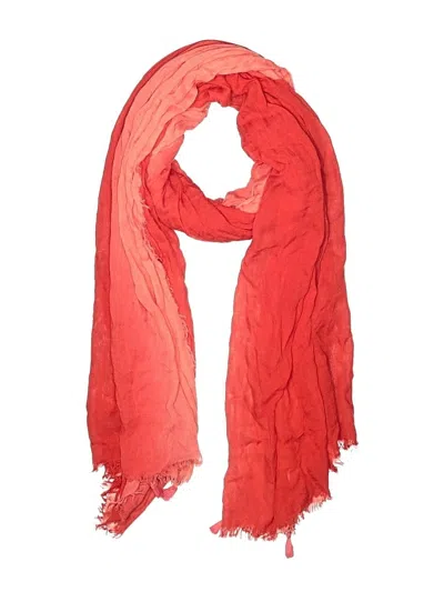 Pre-owned Unbranded Scarf In Red