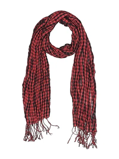 Pre-owned Unbranded Scarf In Red
