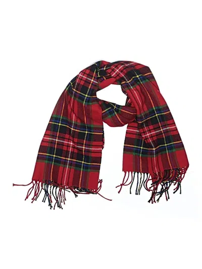 Pre-owned Unbranded Scarf In Red