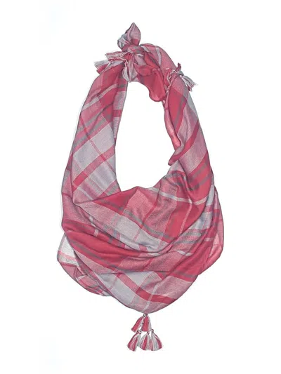 Pre-owned Unbranded Scarf In Red