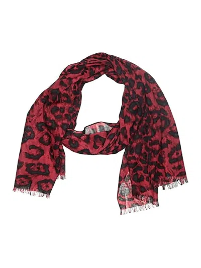 Pre-owned Unbranded Scarf In Red