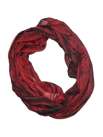 Pre-owned Unbranded Scarf In Red