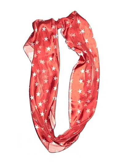 Pre-owned Unbranded Scarf In Red