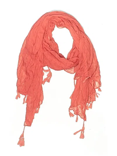 Pre-owned Unbranded Scarf In Red