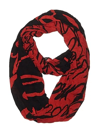 Pre-owned Unbranded Scarf In Red