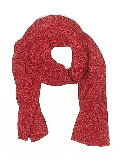 Pre-owned Unbranded Scarf In Red