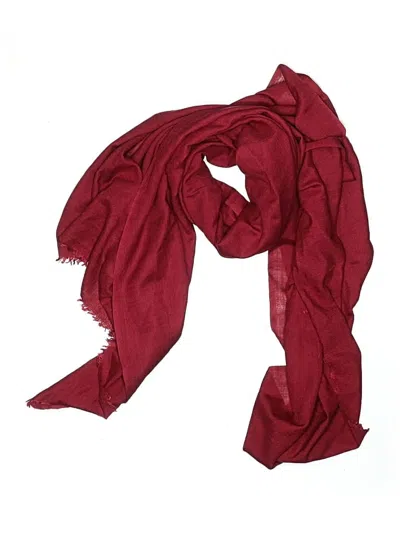 Pre-owned Unbranded Scarf In Red