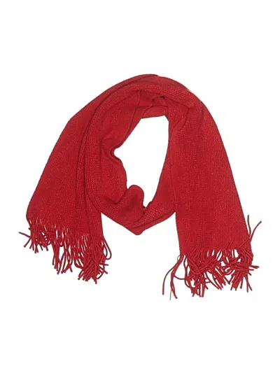 Pre-owned Unbranded Scarf In Red