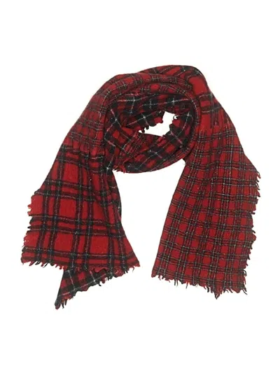 Pre-owned Unbranded Scarf In Red