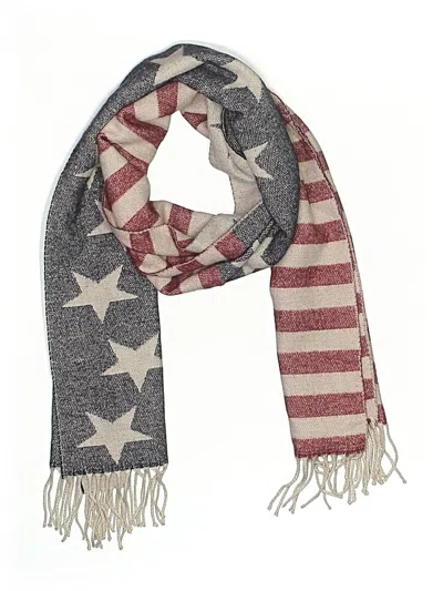 Pre-owned Unbranded Scarf In Red