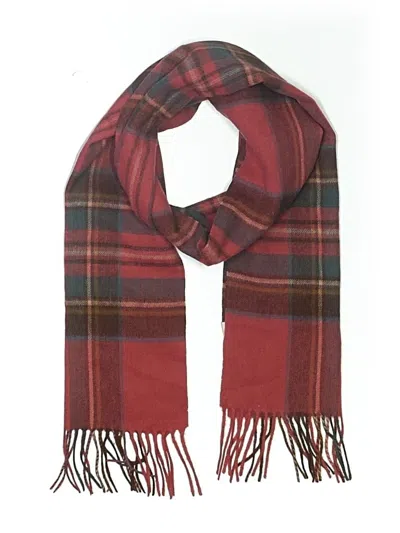 Pre-owned Unbranded Scarf In Red