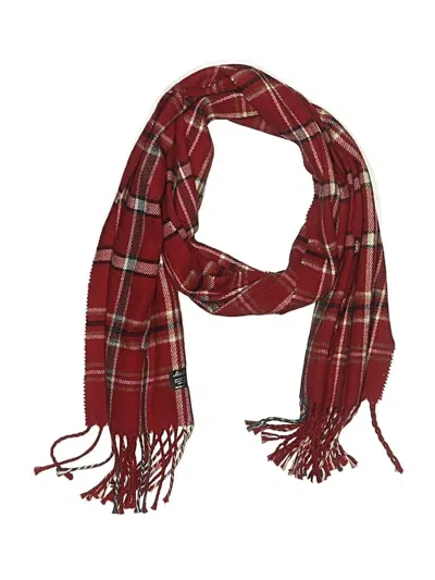 Pre-owned Unbranded Scarf In Red
