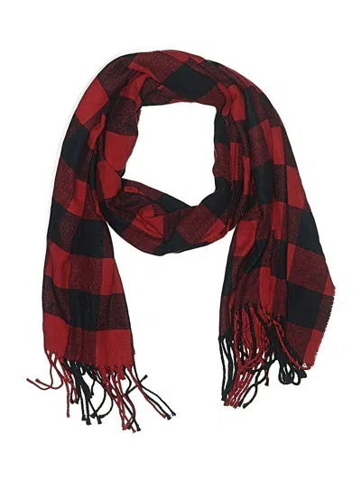 Pre-owned Unbranded Scarf In Red