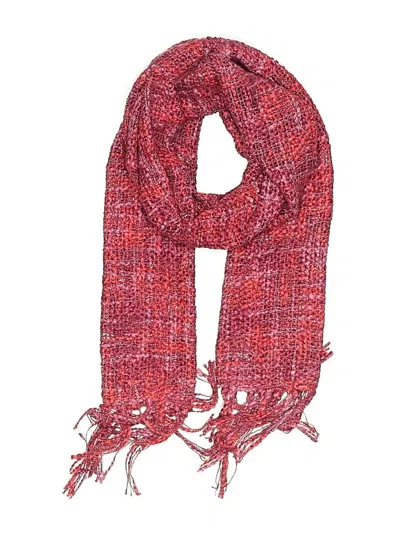 Pre-owned Unbranded Scarf In Red